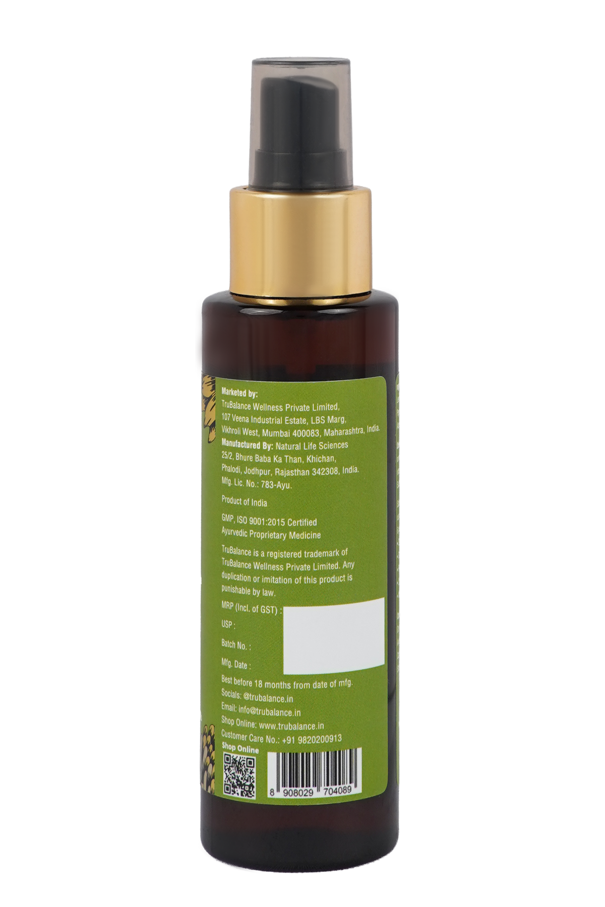 TruBalance Mosquito Repellent – 100 ml