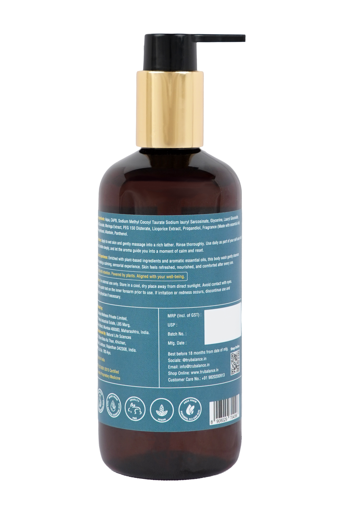 Deep Sleep Aromatherapy Body Wash - 300 ml