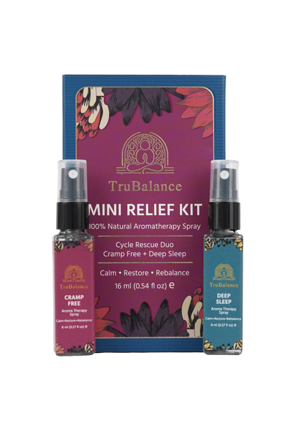Mini Relief Kit – Cramp Free + Deep Sleep 16ml