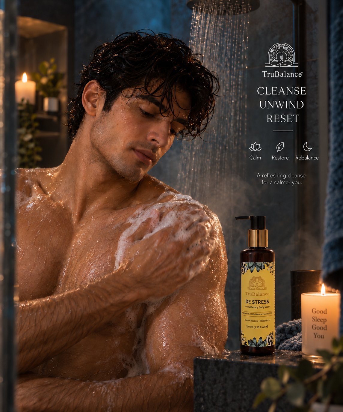 De Stress Aromatherapy Body Wash - 100 ml