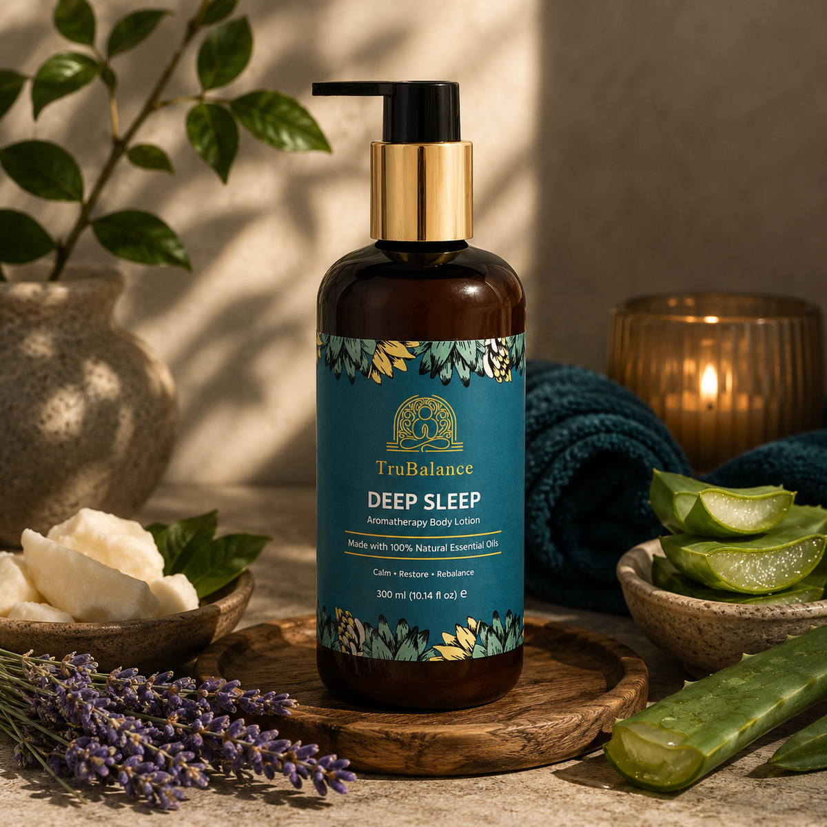 Deep Sleep Aromatherapy Body Lotion - 300 ml