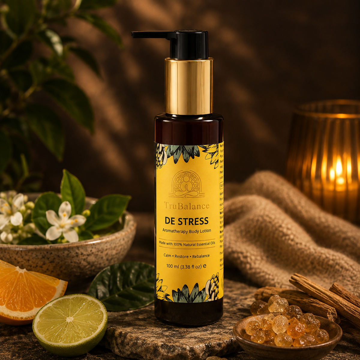 De Stress Aromatherapy Body Lotion - 100 ml