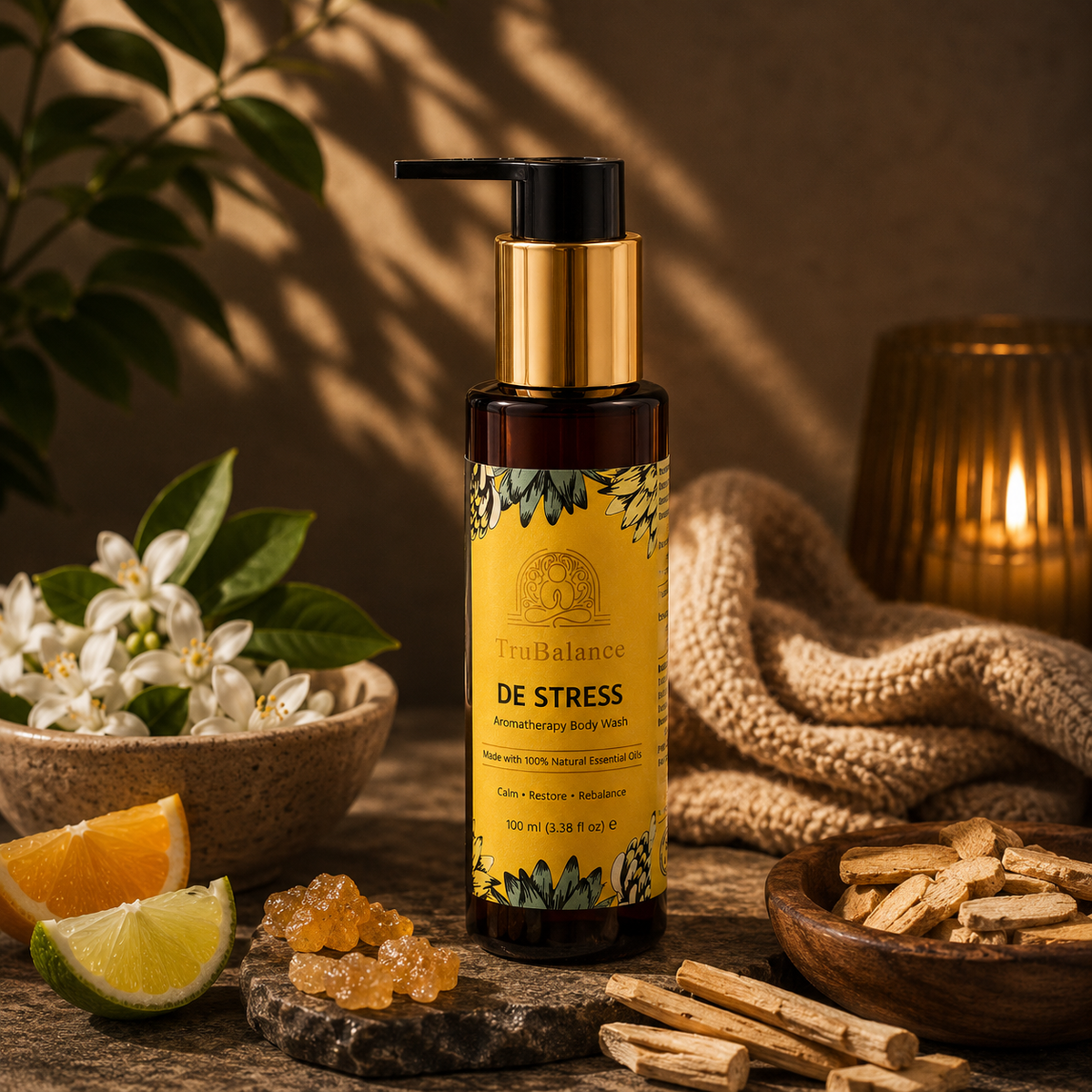 De Stress Aromatherapy Body Wash - 100 ml